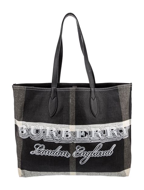 burberry doodle tote sale|Burberry purses for women.